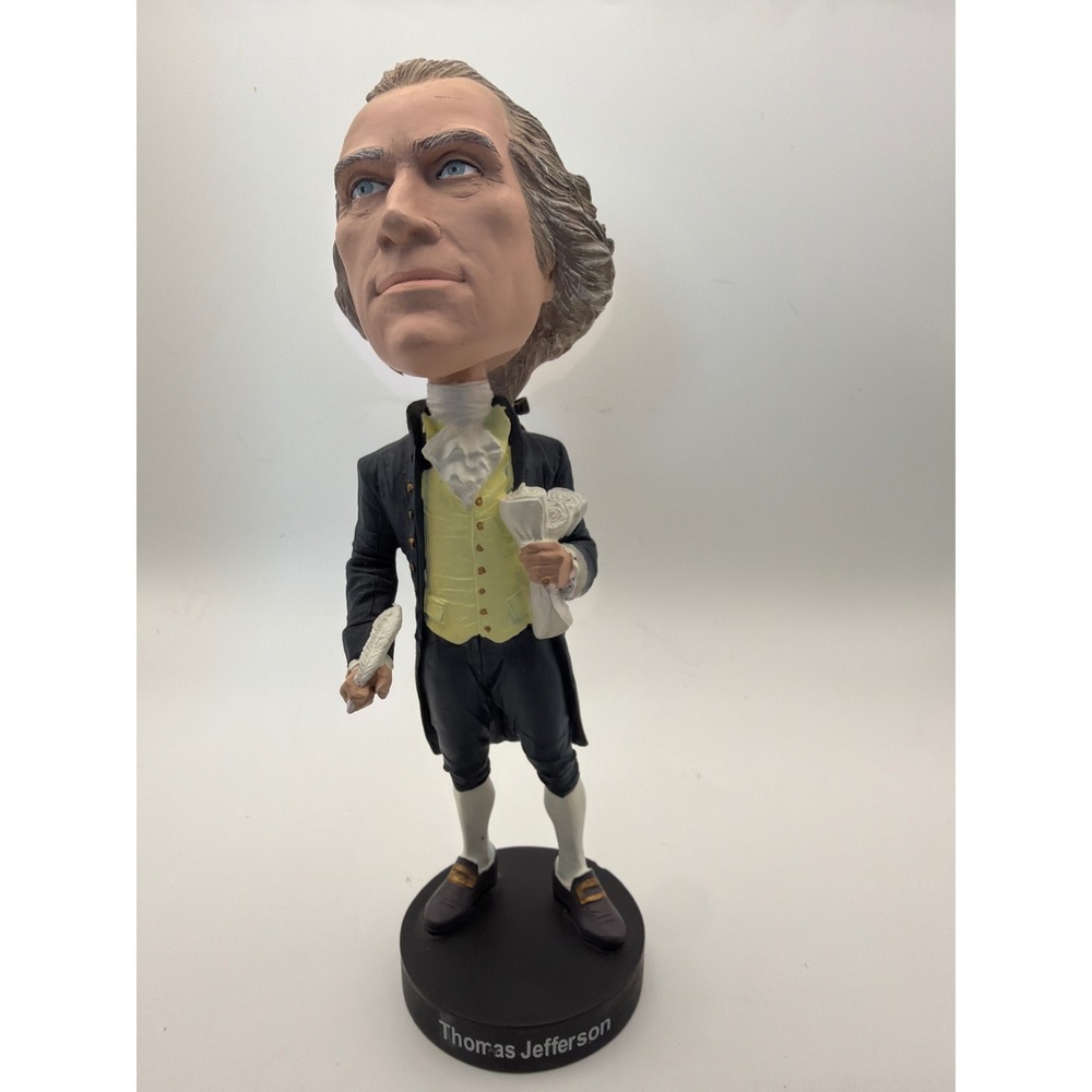 Royal Bobbles Thomas Jefferson Founding Father Bobblehead Figure 2011